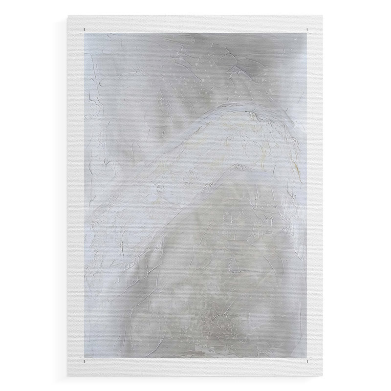 Snowdrift I - Impression sur toile seulement - NON-CADRE, H 18 po x l 12 po