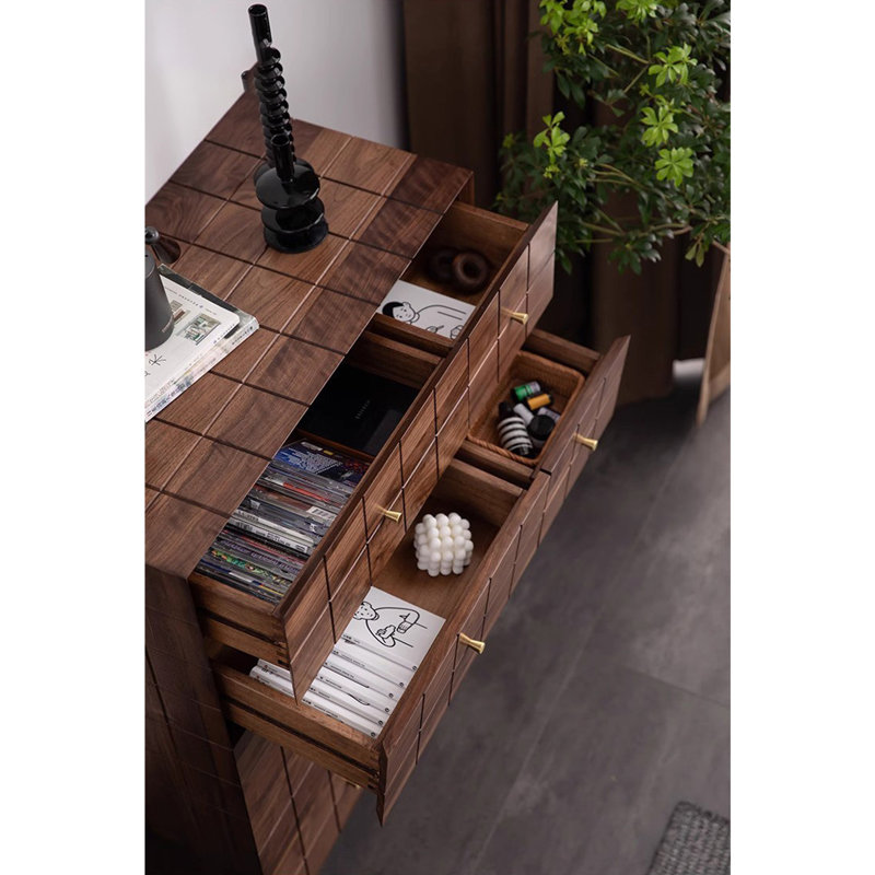 Commode d'appoint simple en métal Rubik's Cube