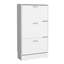 Range-chaussures, 3 portes, 3 tablettes, blanc-777923764