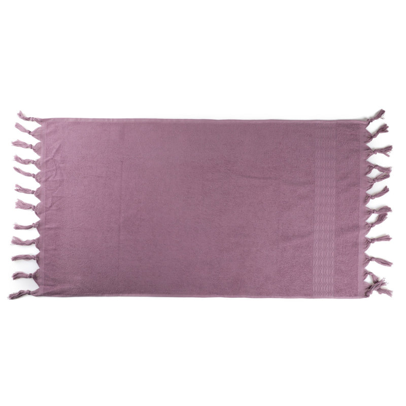 Ensemble de serviettes de bain de qualité supérieure (2 pièces), couleur prune, 19,7 x 35,4 pouces | 100% coton, 9,0 oz / verge carrée | Lavable à la machine à 104 ° F | Doux, absorbant et durable pour un usage quotidien, idéal pour la salle de bain et la salle de sport
