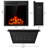 22.5 in. Electric Fireplace Insert with 7 Brightness Levels, Timer, Overheating Protection