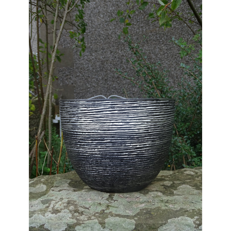 Colin Planter, Antique Silver, 24cm H x 29cm W x 29cm D