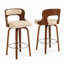 Tabouret de bar et de comptoir pivotant en similicuir-1199488123