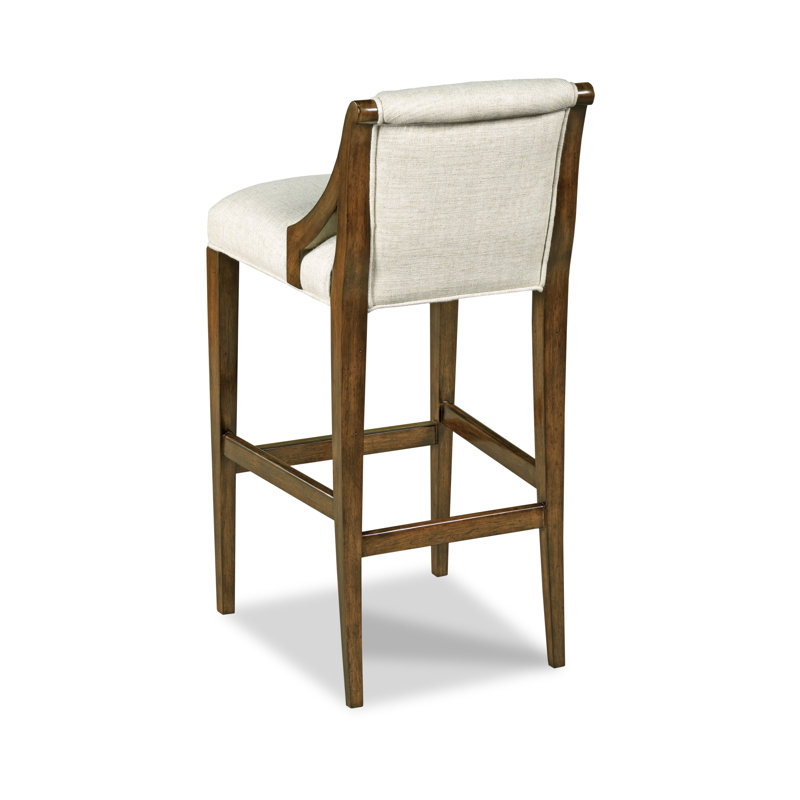 Tabouret de comptoir et de bar Evelyn, Bordeaux, Tabouret de bar (siège d'une hauteur de 24 po)