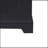 Tall Bathroom Storage Cabinet, Freestanding Storage Cabinet With Two Doors And Adjustable Shelves, Door Shelve Design, MDF Board With Painted Finish, Black-886671132