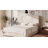 Upholstered King Bed Frame with 4 Storage Drawers and 51" Tall Velvet Headboard,No Box Spring Needed,Easy Assembly-1403595642-1403595644