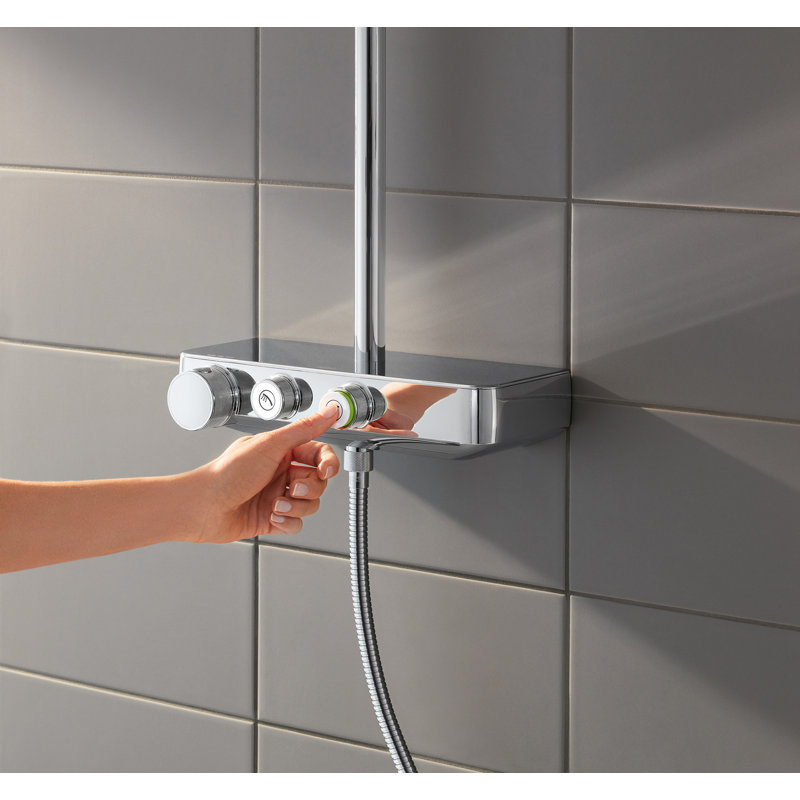 Système de douche complet thermostatique Euphoria® avec technologie TurboStat