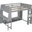 Lit mezzanine Wood