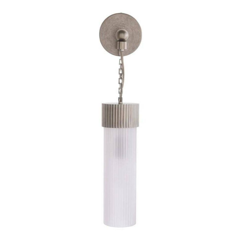 Jayce 1 - Light Wallchiere, Vintage Silver