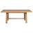 Natural Brown Extension Leaf Dining Table