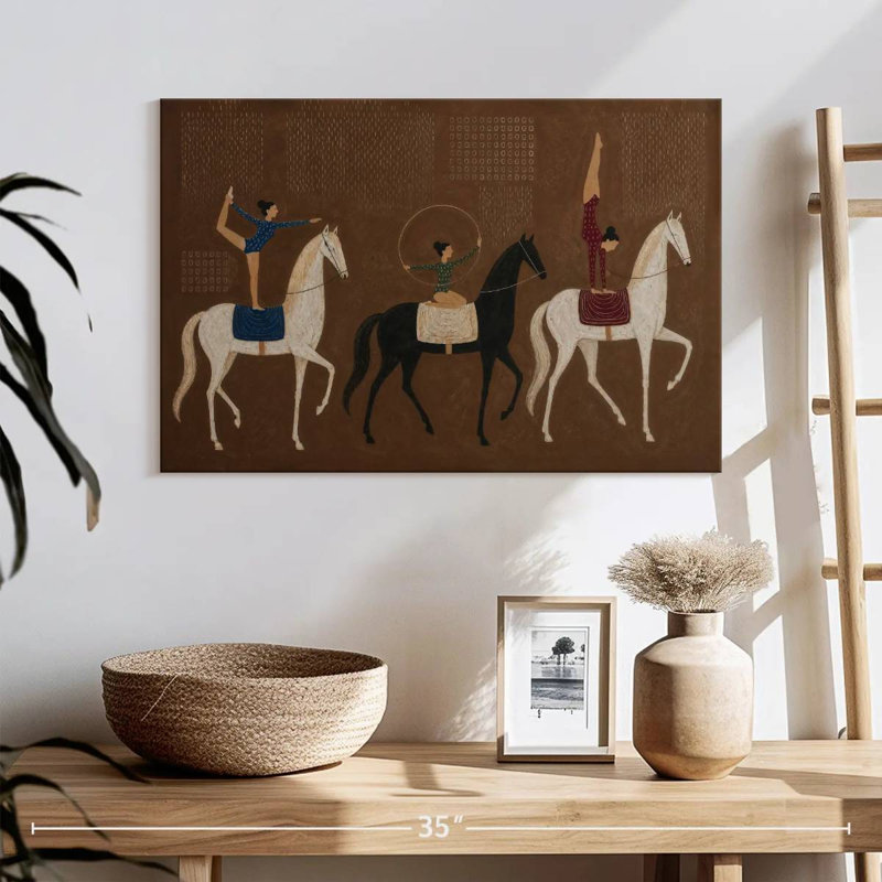 Equestrian Performance, 16" H x 24" W