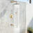 10" Solid Brass Wall Mounted Pressure Balance Complete Shower System With Tub Spout-64488431