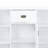 Pagan White High Gloss Finish Server