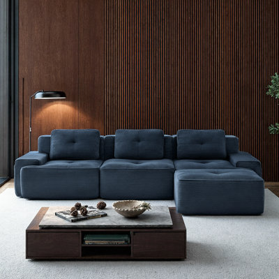 Canapé modulaire en L Veloria