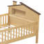 Lit plateforme en bois avec rangement à DEL et rangement intégré-1305754398-1305754465