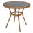 Rylan Round Indoor/Outdoor Commercial Bistro Set with Table and Two Chairs-1574060560