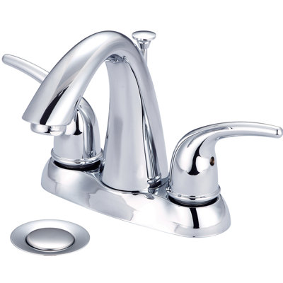 Robinet de salle de bain à ensemble central avec bonde