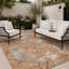 Tapis floral intérieur / extérieur lavable à la machine Chantille ACN2951-238513449-238513471