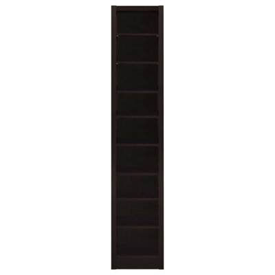 Eliam 71-Inch 9-Shelf Bookcase Cappuccino