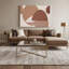 Minimalisme 24, art mural sur toile brune