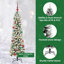 4.92' H Lighted Artificial Christmas Tree
