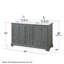 Meuble-lavabo double autoportant 60 po Deborah-98161756-98161837-98161842