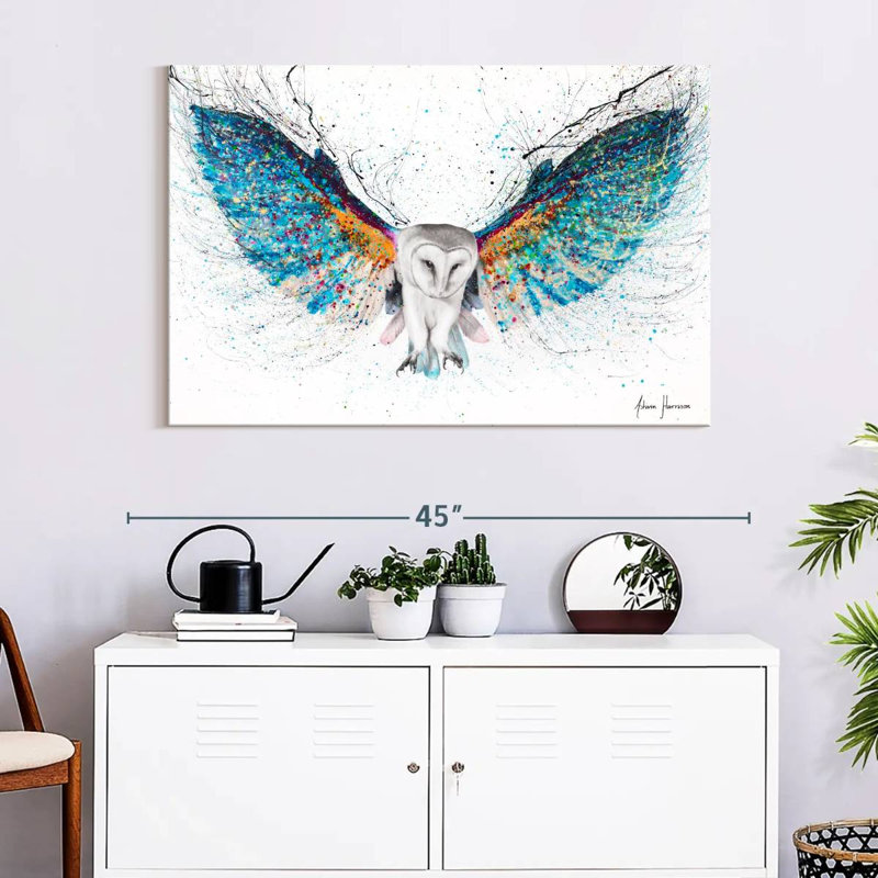Brampt Opulent Night Owl, 26" H x 39" W