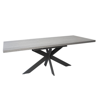 Bolanger Extendable Metal Base Dining Table
