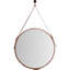 Round Leather Mirror-109789601