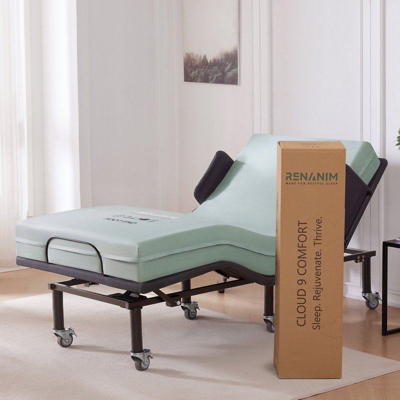 Twin Xl Bed Mattress For Pressure Redistribution, Waterproof Twin Xl Adjustable Mattress 80 X 35 X 8 Inches Mattress, 8"
