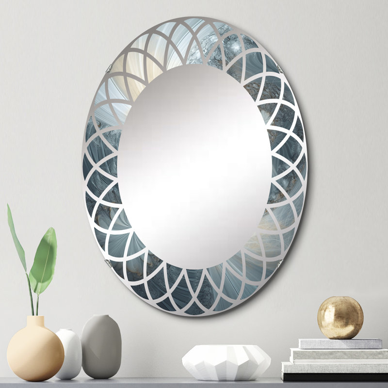 Boullanger - Miroir mural moderne ovale, 30 po x 20 po