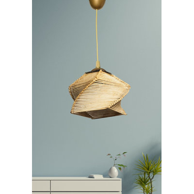 Luminaire suspendu géométrique 1 lumière