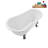 53.1'' x 25.6'' Soaking Acrylic Bathtub-72770248-76285531