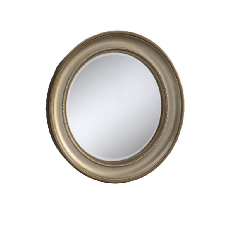Lessard Flat Mirror, Bronze/Silver