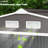 Spacious Outdoor Garden Tool Storage With Good Ventilation, Sloped Roof, And Four Vents, 109" L X 76.8" W 75.5" H Weather - Ready Galvanized Steel For Tools, Lockable Double Doors-138406089-138406090