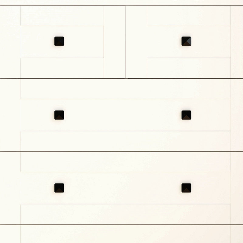 Commode à 5 tiroirs avec porte de ferme