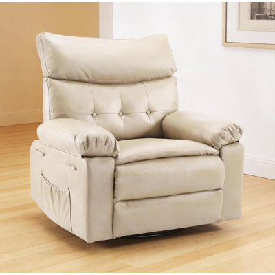 360° Rocker Swivel Recliner, Oversized Wide