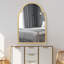 Wood Flat Wall Mirror
