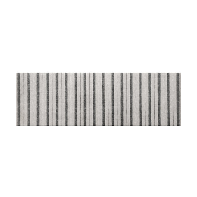 Tapis de cuisine antidérapant Un-Rug, Tapis de couloir 1 pi 11 po x 5 pi 11 po, Brun