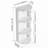 12" Bathroom Wall-Mounted Storage Rack, Float Mounting Design-1451168224