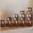 (UPGRADED) Rotating Bookshelf, 360 Display Corner Bookshelf for Small Space, 6 Tier Bookcase Storage Rack with Wheels, Wood Narrow Organizer-1876092901-1876092920