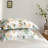 Emmanouil Floral Duvet Cover Set, 100% Washed Cotton,  Soft & Breathable-672543463
