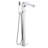 39" Floor Mount Freestanding Ultra High Flow Tub Filler with Sleek Handheld Shower-72933019