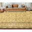 High-Quality Hand-Knotted Gold Area Rug