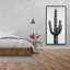 Large Cactus Print On Canvas-98694002