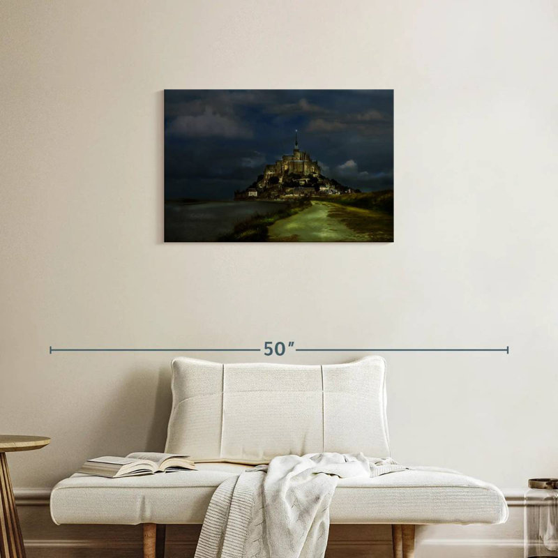 Adella Normandy Ancient Castle, 20" H x 30" W