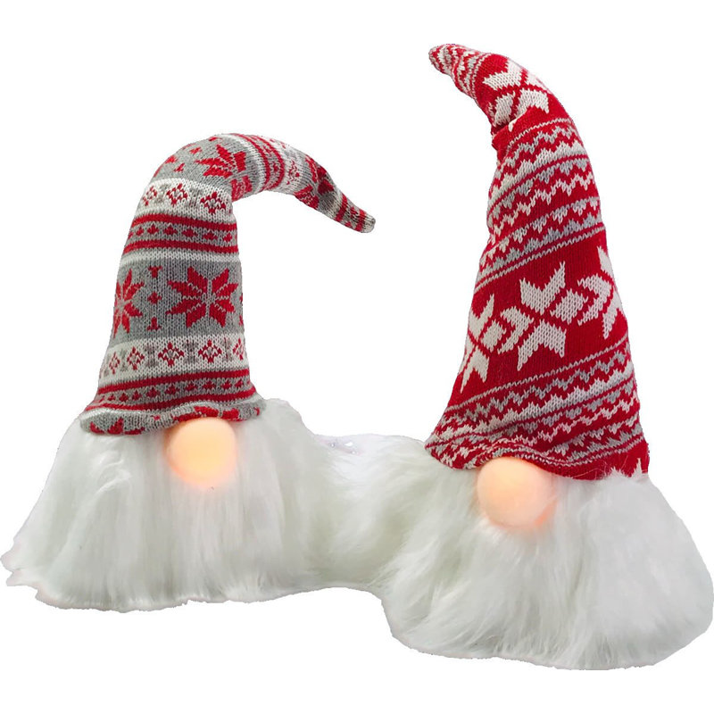 Christmas Lighted Stuffed Holiday Accent
