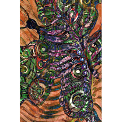 Flings I 1 Piece Wrapped Canvas Painting