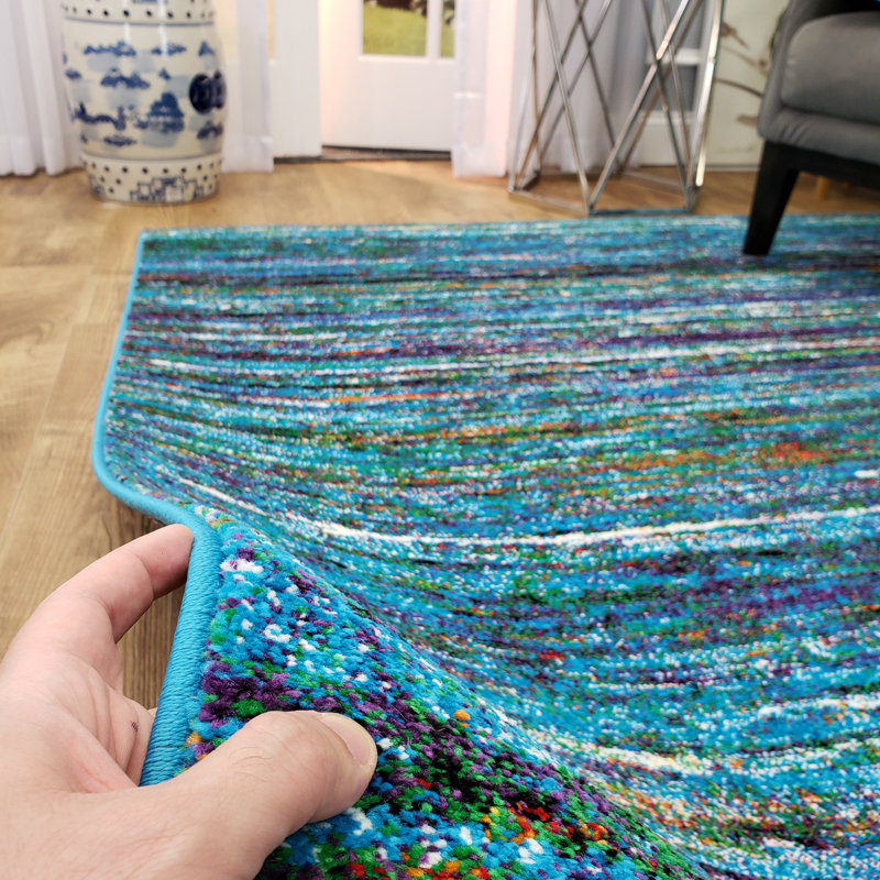 Ethyleen Striped Indoor Rug, 5' x 7'