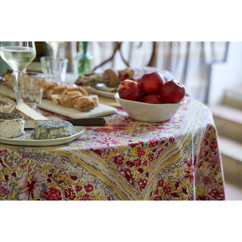 Jardine Tablecloth, 71" W x 71" L
